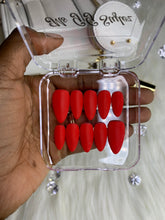 Load image into Gallery viewer, Matte Red-Press Ons