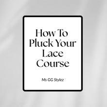 Load image into Gallery viewer, Plucking Tutorial Course