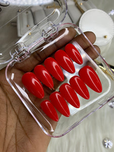 Red-Press Ons