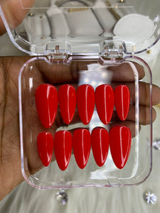 Red-Press Ons