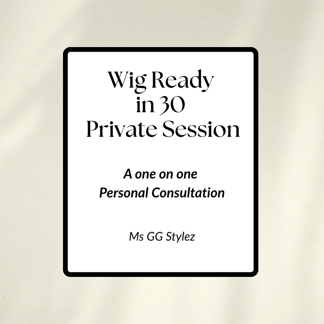 Wig Ready in 30